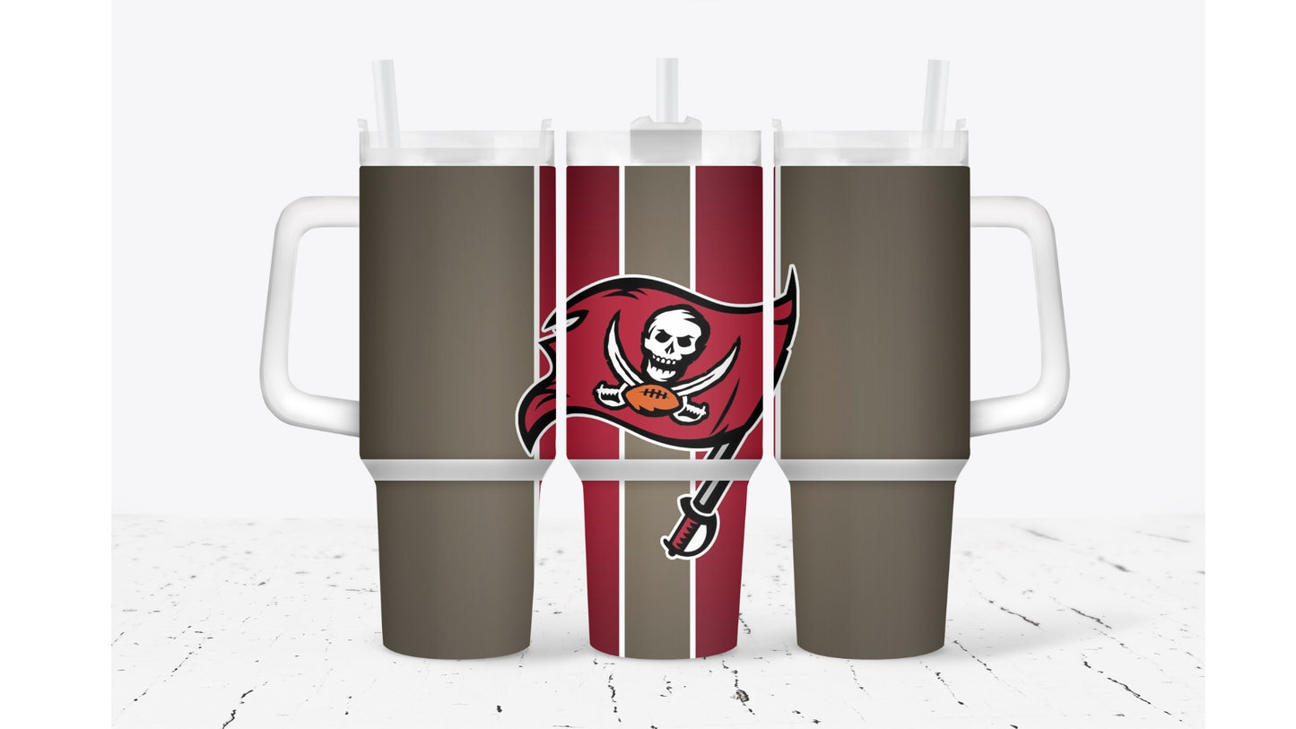 Tampa Bay Gold Tumbler