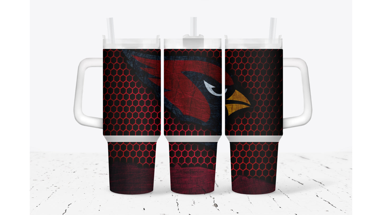 Cardinals Honeycomb Tumbler
