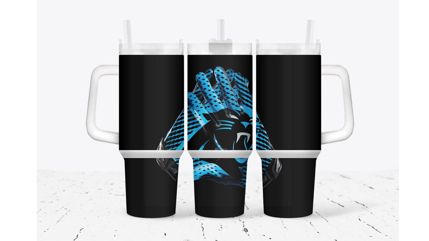 Panthers Hands Tumbler