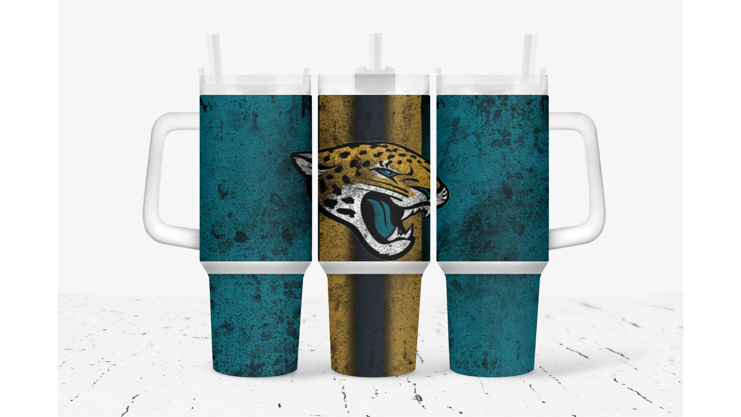 Jacksonville Smudged Tumbler