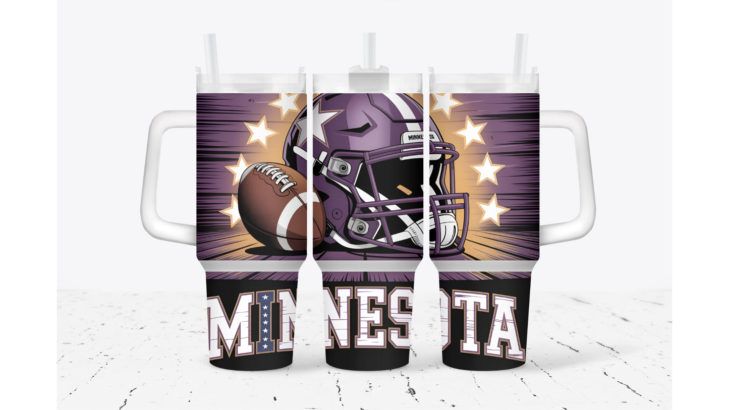 Minnesota Helmet Tumbler