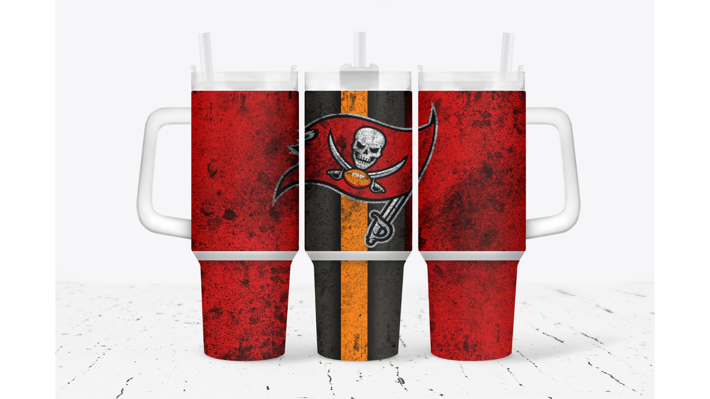 Tampa Bay Smudged Tumbler