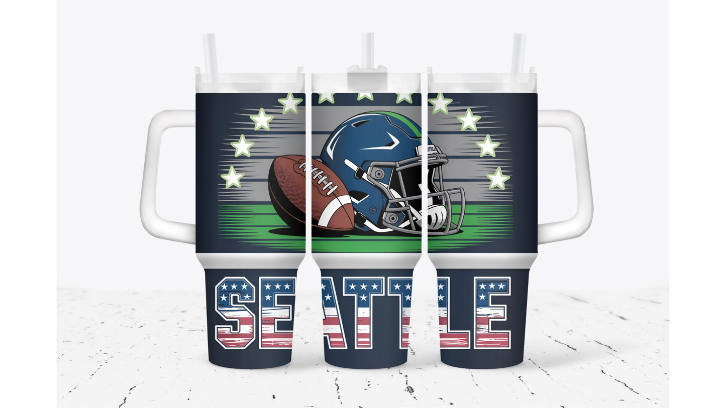 Seattle Helmet Tumbler