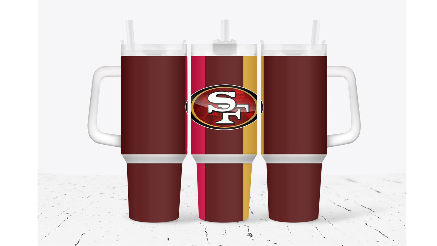 49ers Retro Tumbler