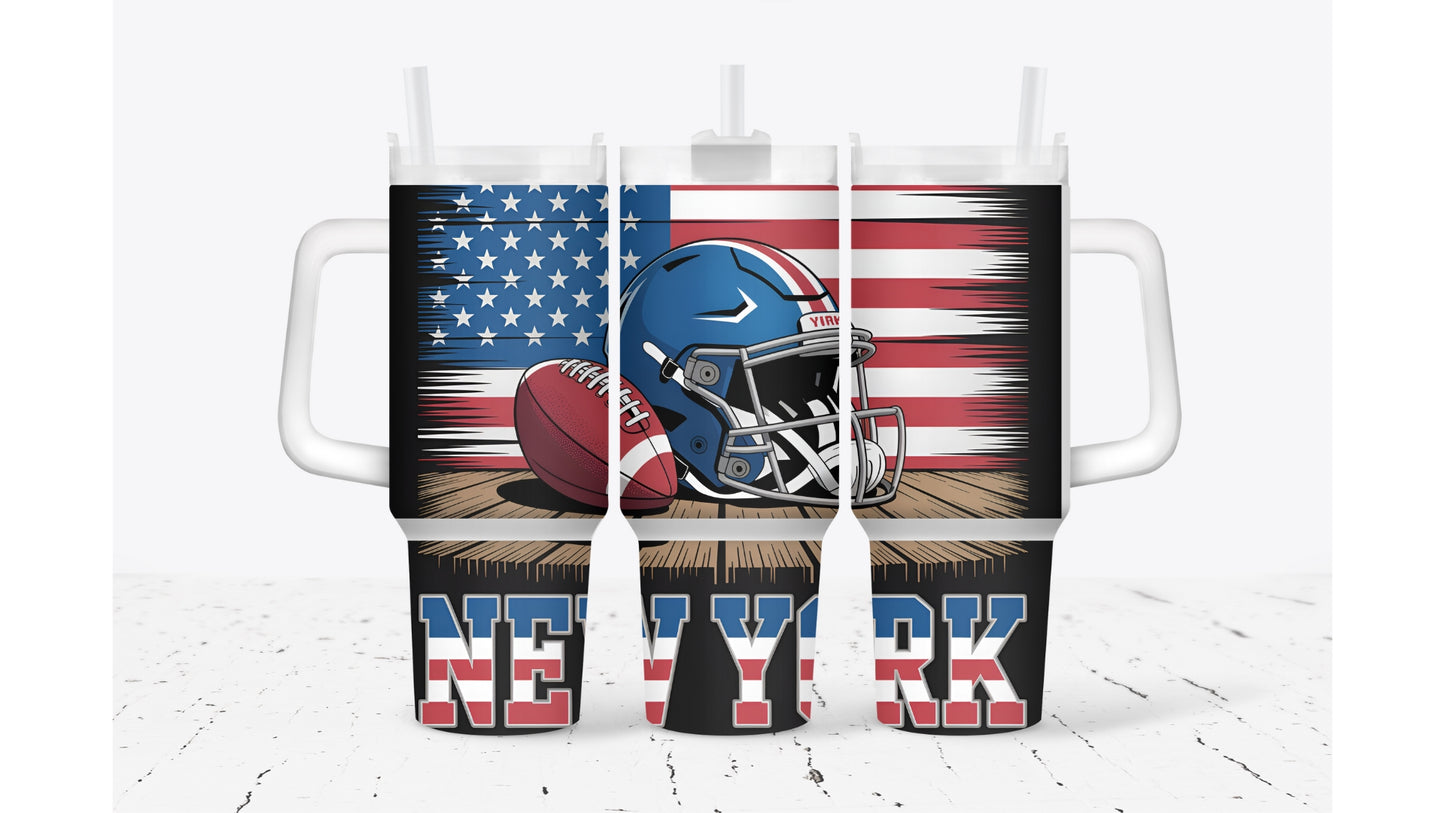 New York Helmet Tumbler