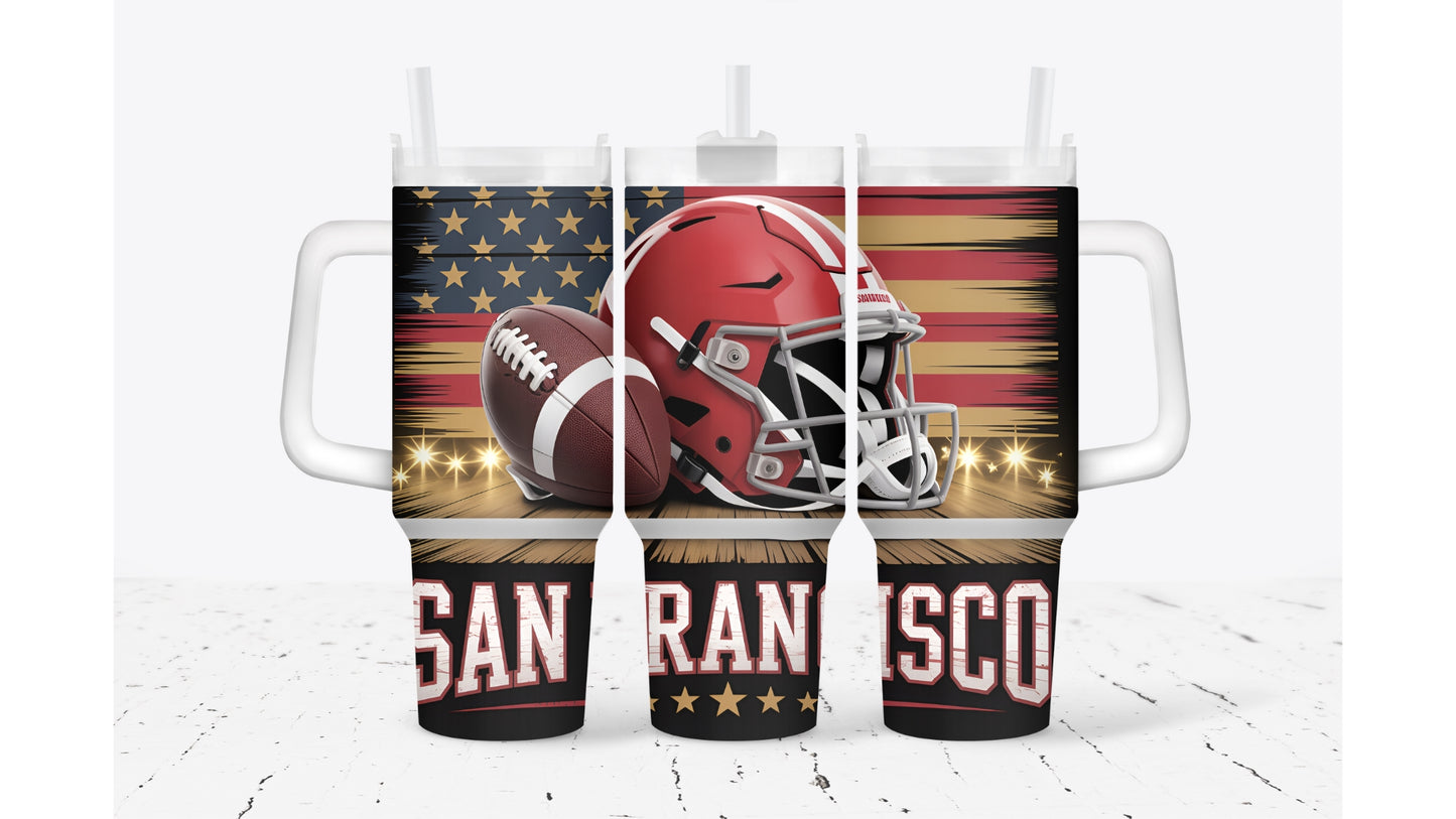 San Francisco Helmet Tumbler