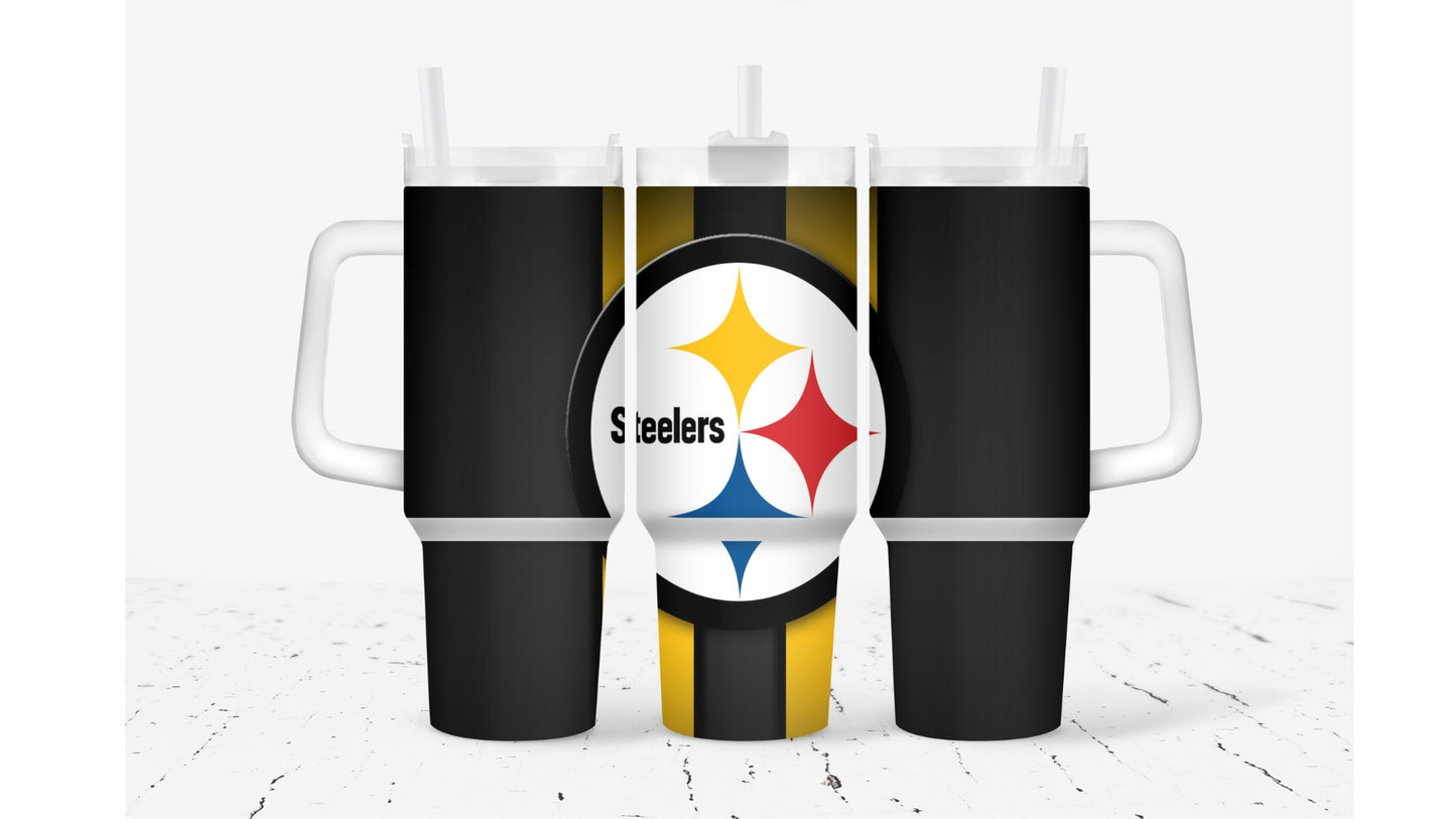 Steelers Stripe Tumbler