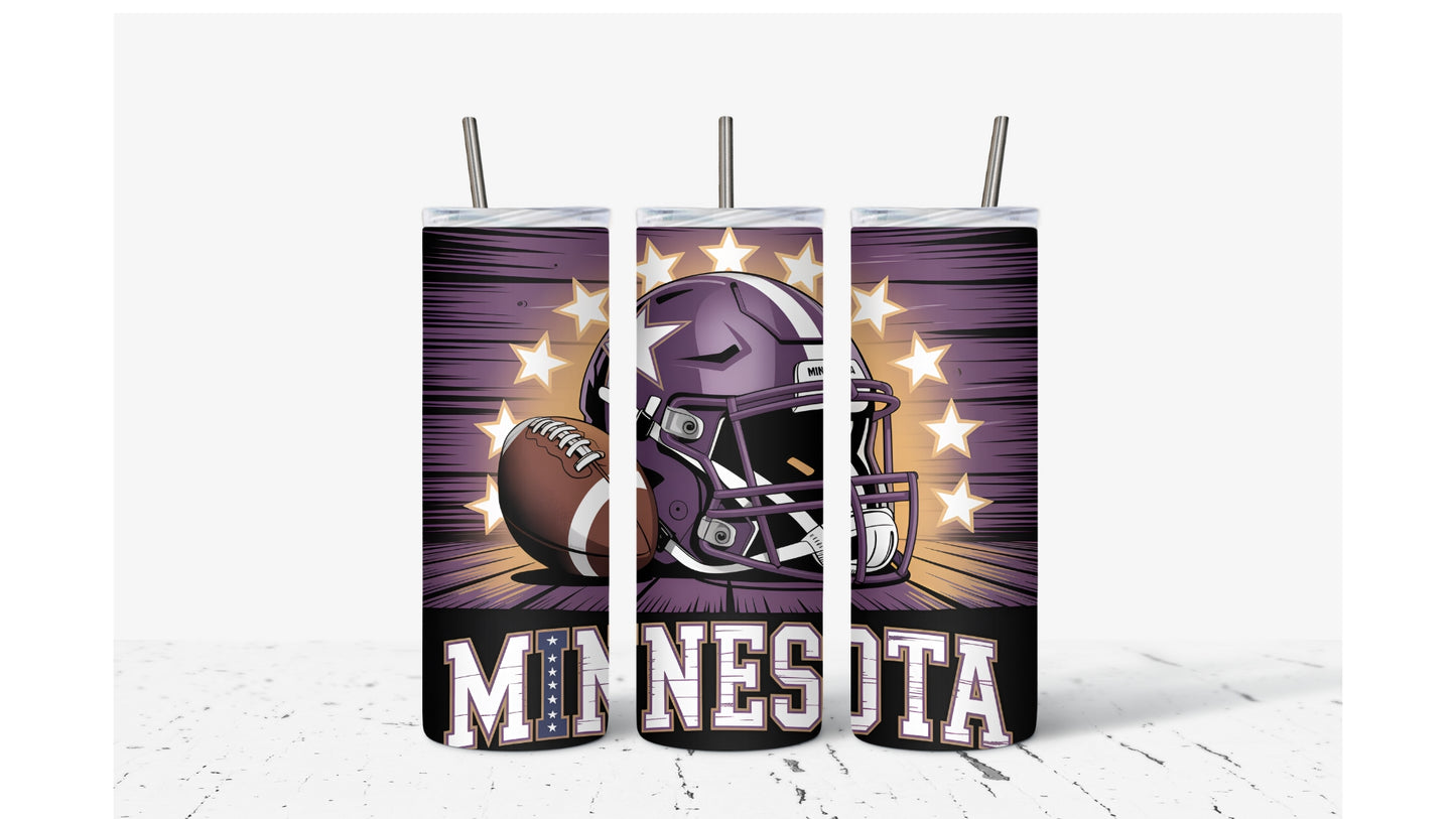 Minnesota Helmet Tumbler