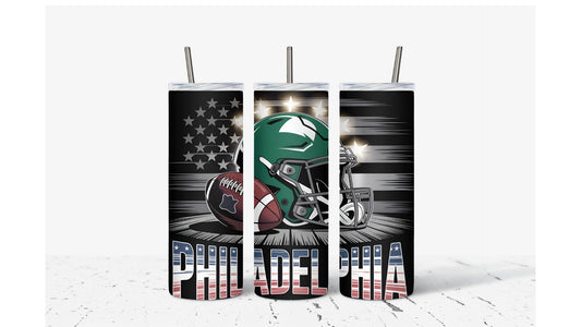 Philadelphia Helmet Tumbler