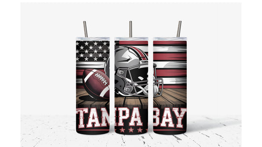Tampa Bay Helmet Tumbler