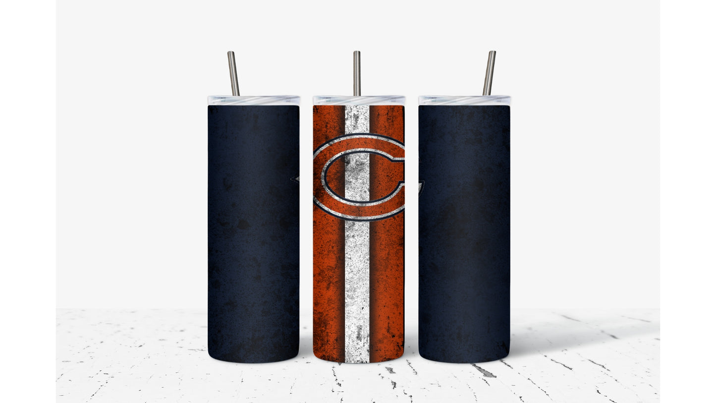 Chicago Smudged Tumbler