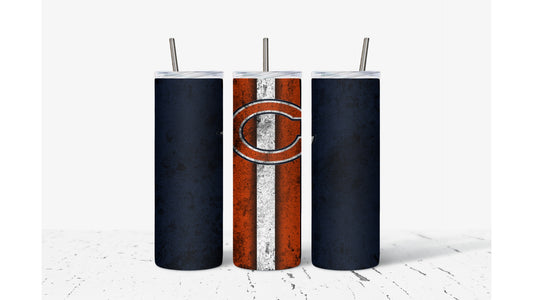 Chicago Smudged Tumbler