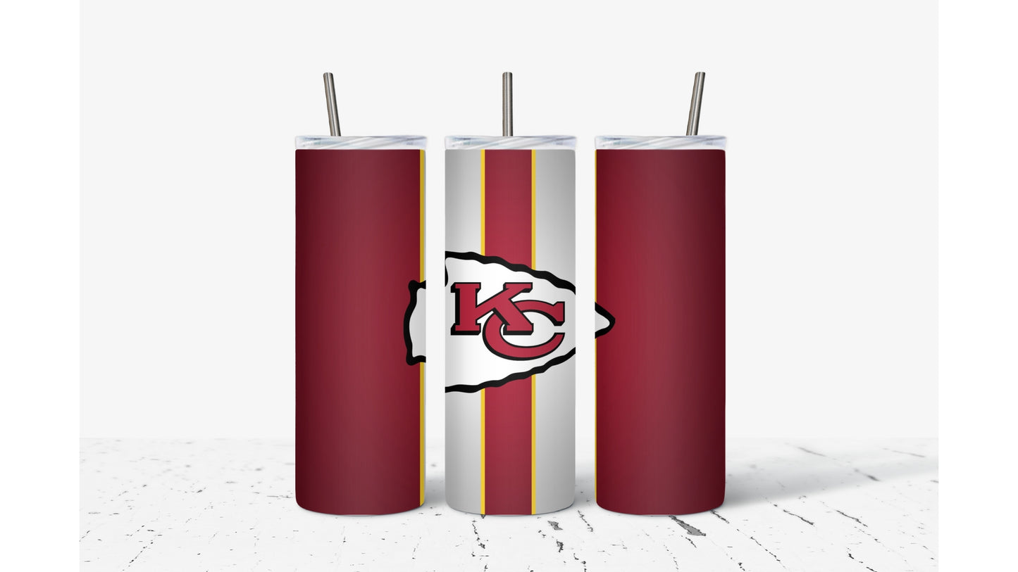 Kansas City Stripe Tumbler