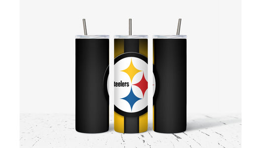 Steelers Stripe Tumbler
