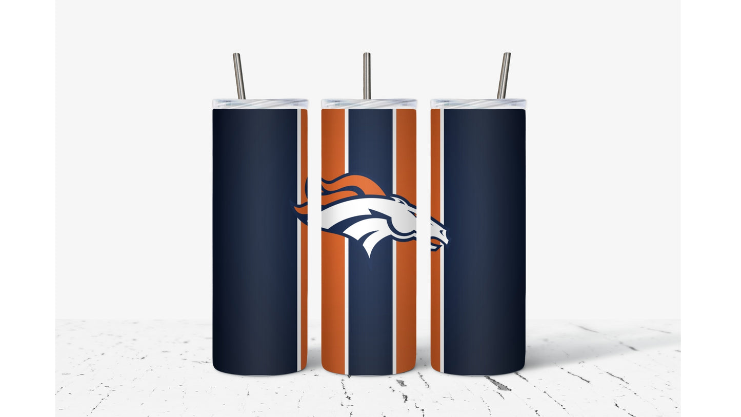 Broncos Dark Tumbler