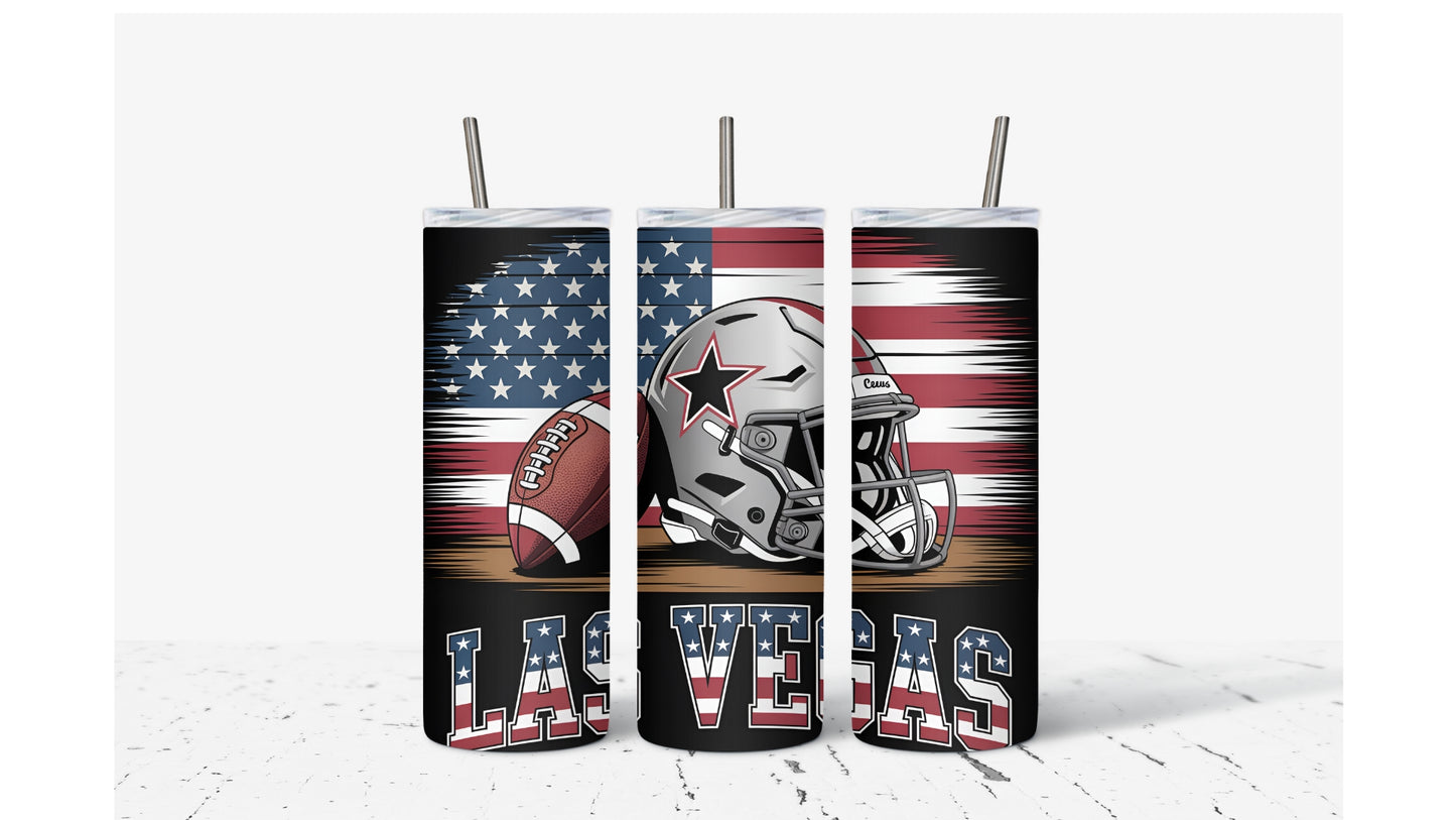 Las Vegas Helmet Tumbler