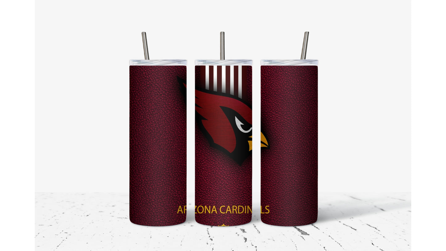 Cardinals Dark Red Tumbler