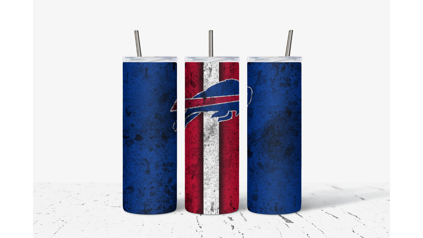 Bills Smudged Tumbler