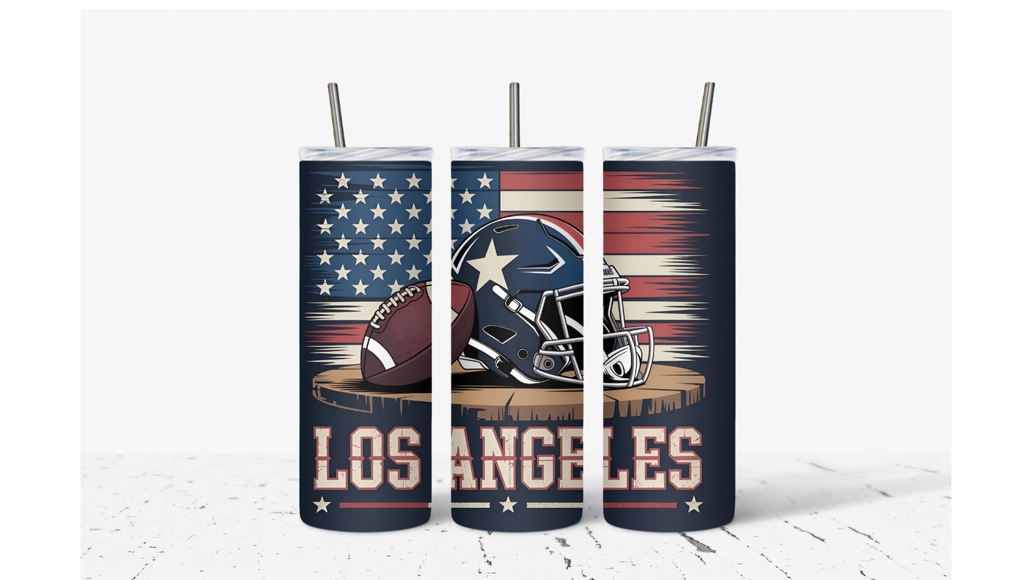 Los Angeles Helmet Tumbler
