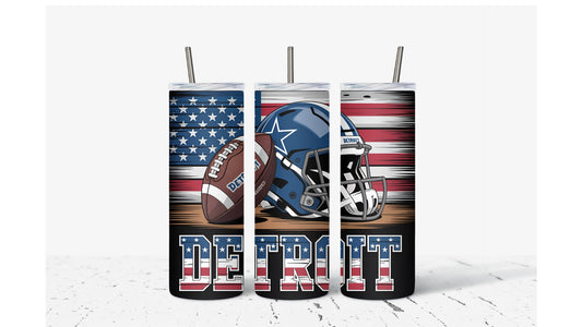 Detroit Helmet Tumbler