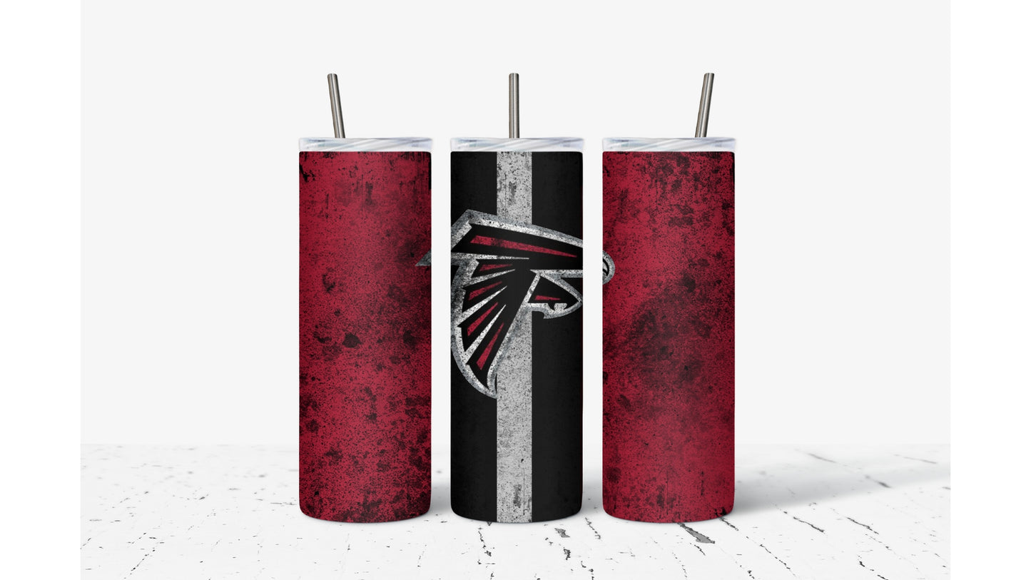 Falcons Smudged Tumbler