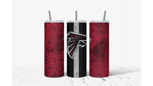 Falcons Smudged Tumbler