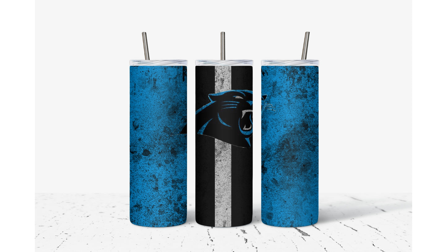 Panthers Smudged Tumbler
