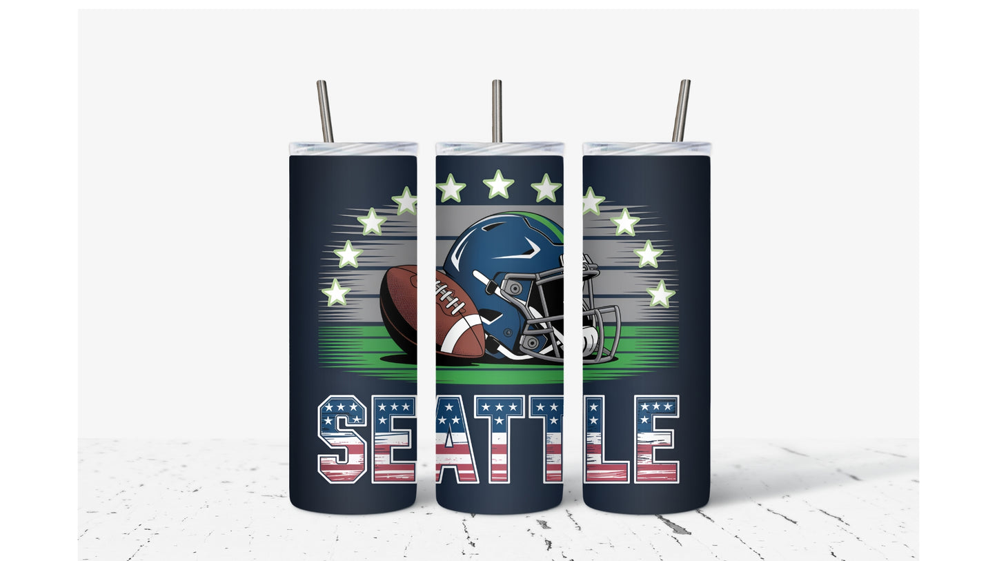 Seattle Helmet Tumbler