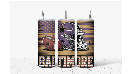 Baltimore Helmet Tumbler