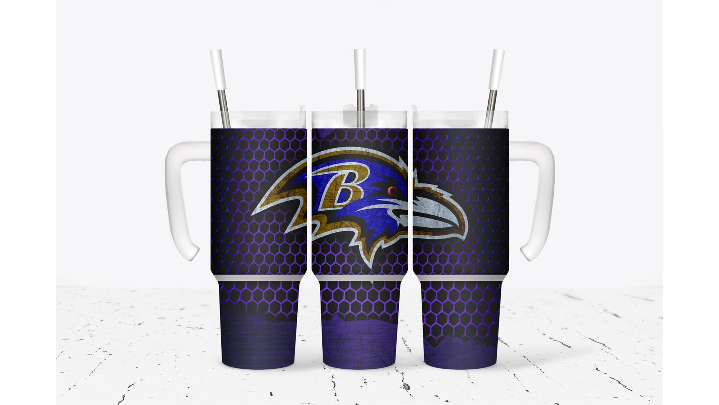 Ravens Honeycomb Tumbler