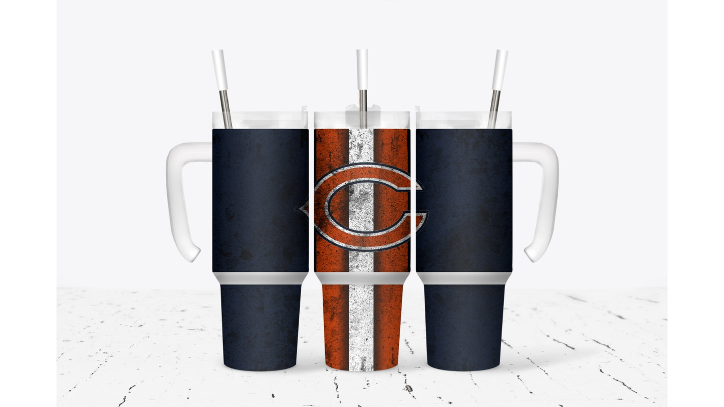 Chicago Smudged Tumbler