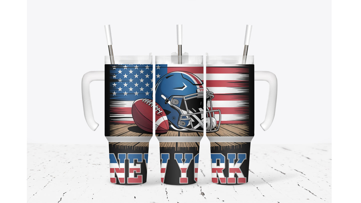 New York Helmet Tumbler