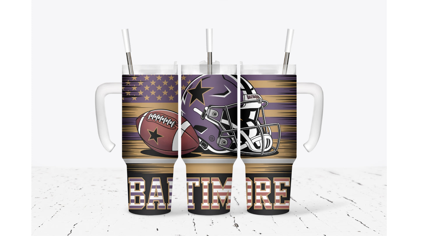 Baltimore Helmet Tumbler