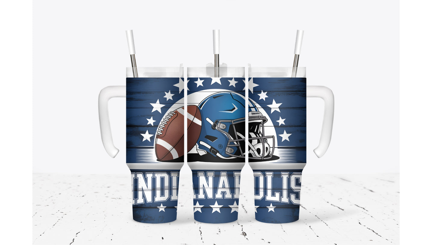 Indianapolis Helmet Tumbler