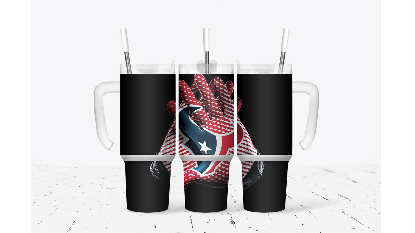 Texans Hands Tumbler