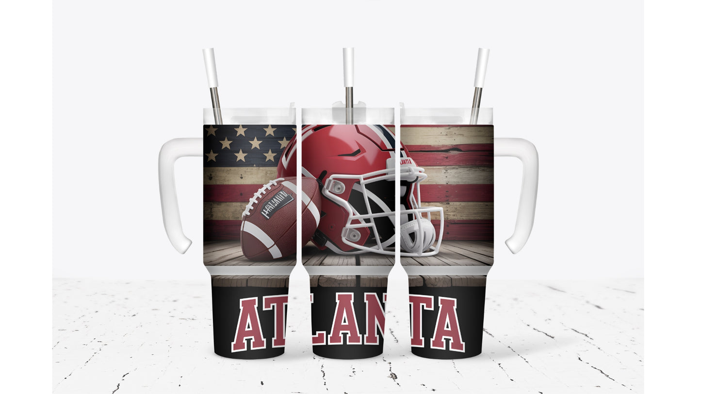 Atlanta Helmet Tumbler