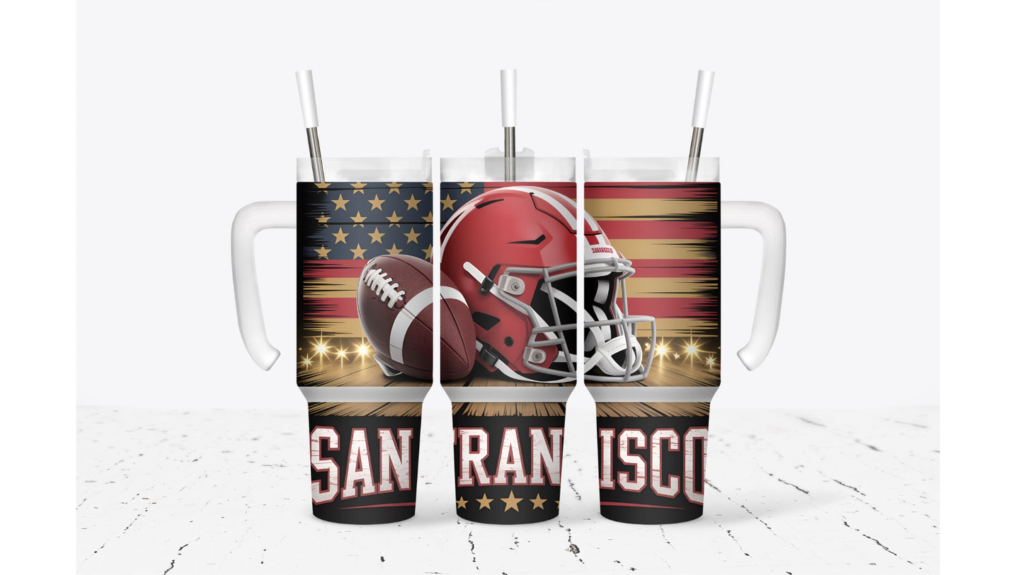 San Francisco Helmet Tumbler
