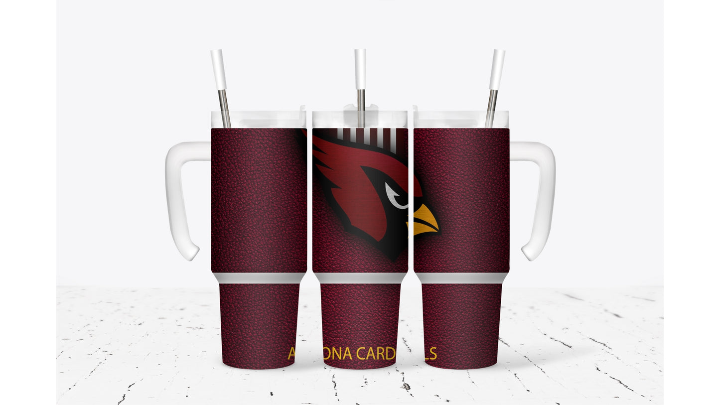 Cardinals Dark Red Tumbler