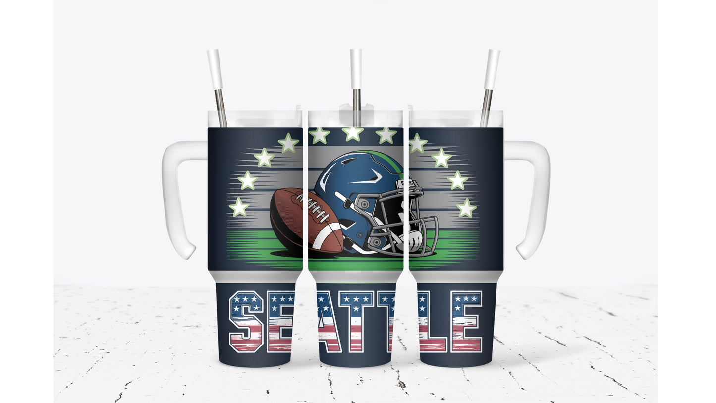 Seattle Helmet Tumbler