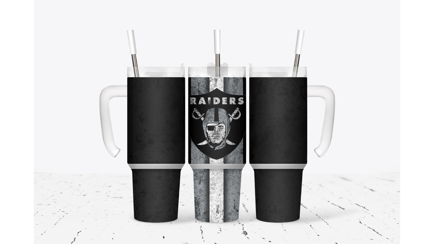 Raiders Smudges Tumbler