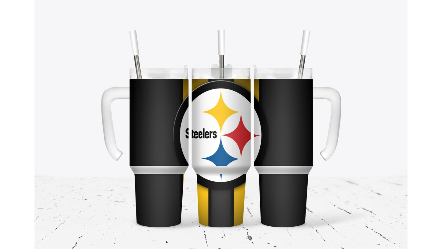 Steelers Stripe Tumbler
