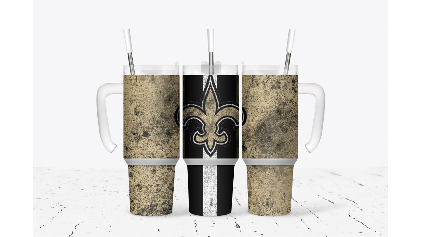 New Orleans Smudged tumbler