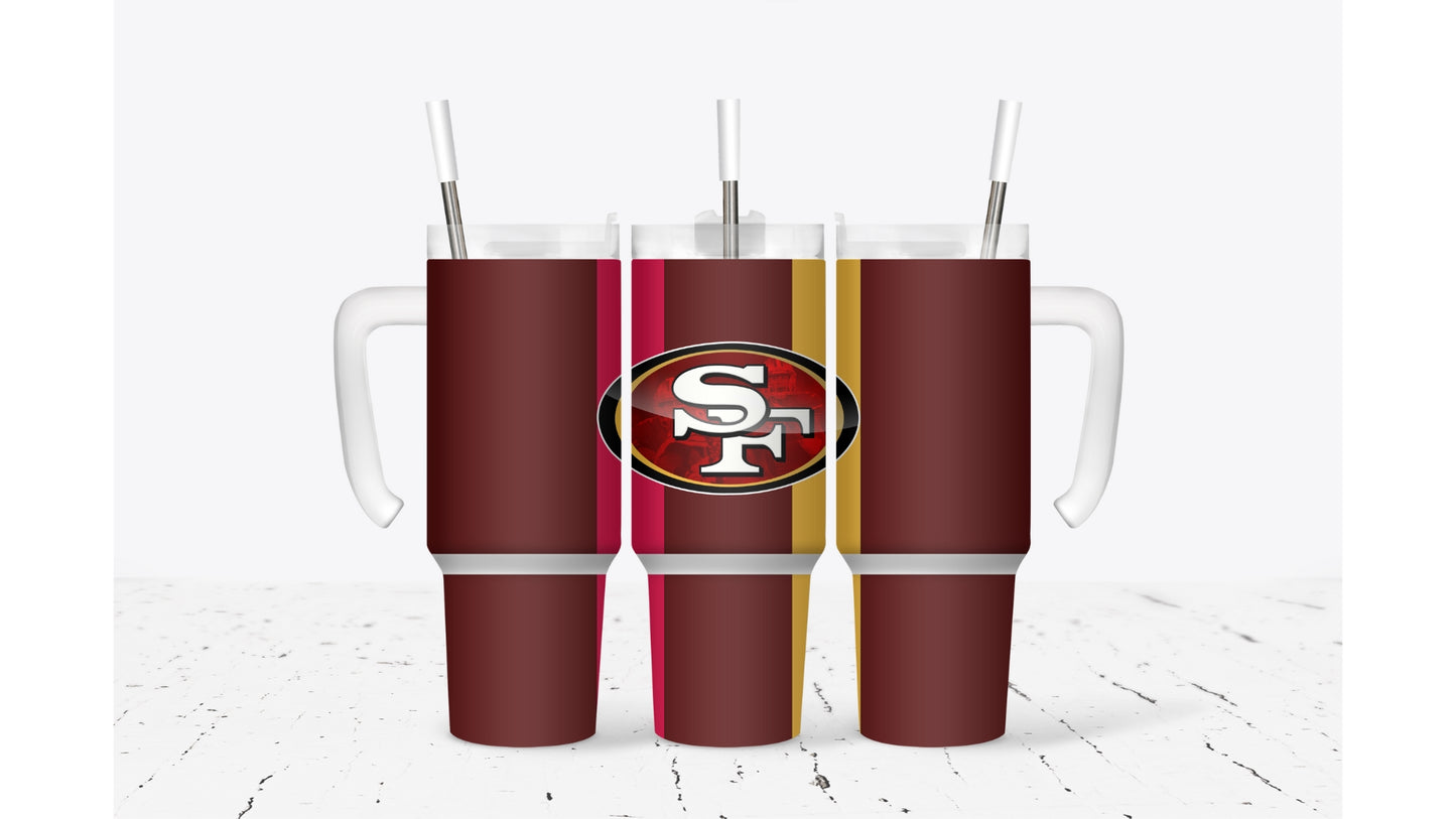 49ers Retro Tumbler