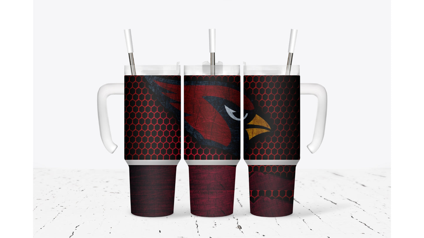 Cardinals Honeycomb Tumbler