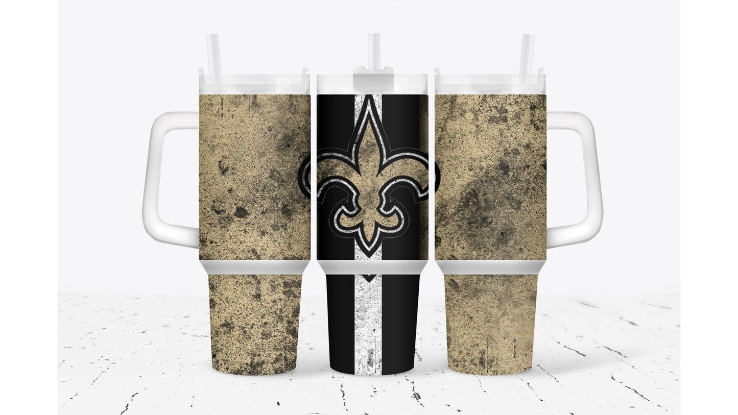 New Orleans Smudged tumbler