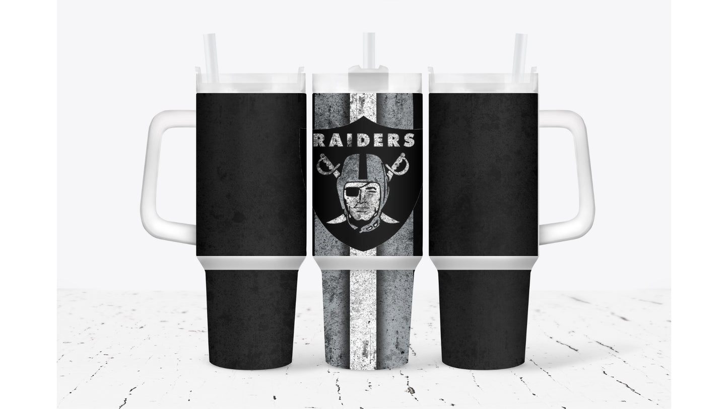 Raiders Smudges Tumbler