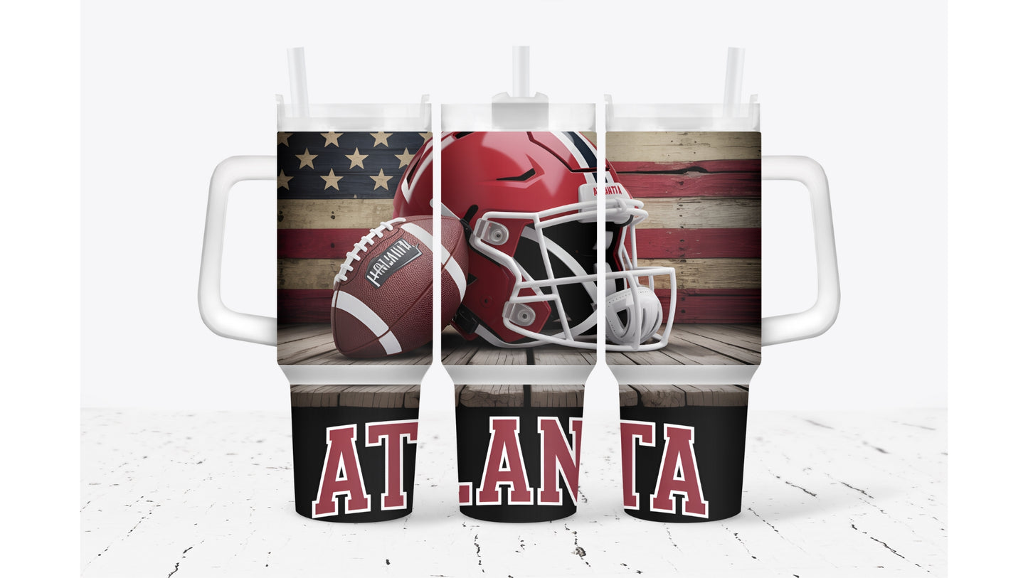 Atlanta Helmet Tumbler