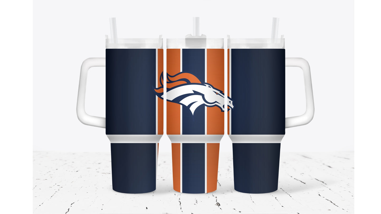 Broncos Dark Tumbler