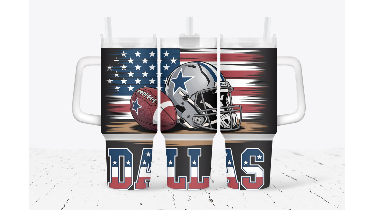 Dallas Helmet Tumbler