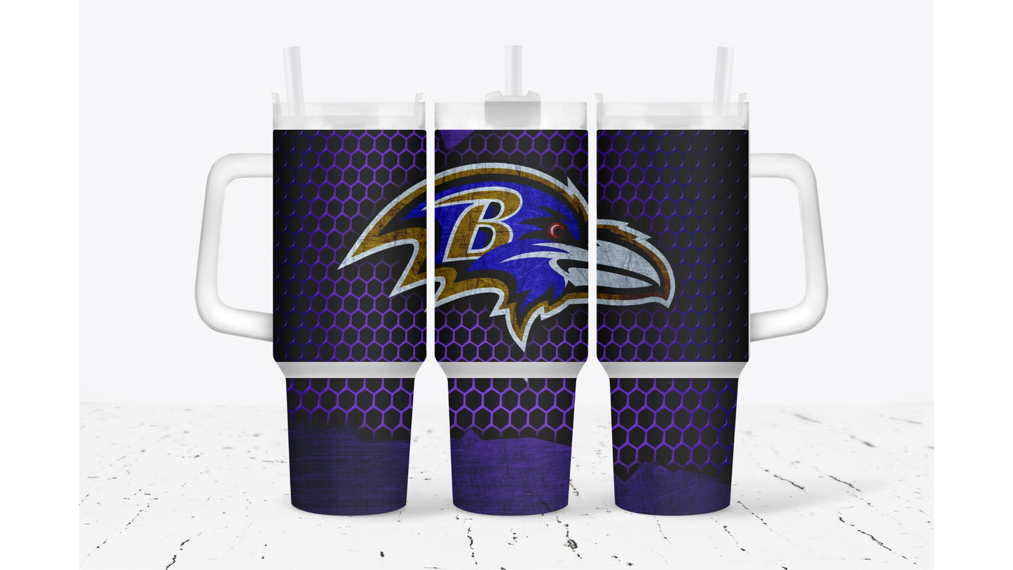Ravens Honeycomb Tumbler